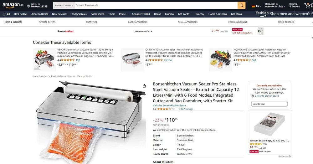 Aparat vidat(vacum) Profesional cu Rola, Inox 12L/m,REDUS de la 550RON