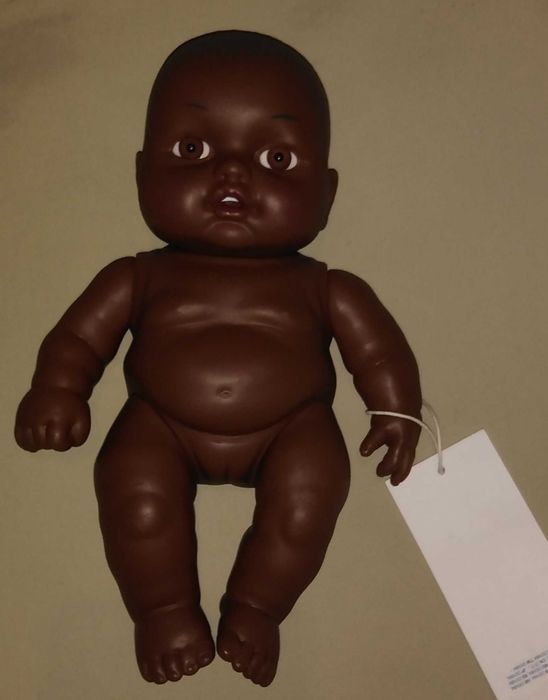 Papusa / Bebelus anatomic , realist, Nou, afro-american