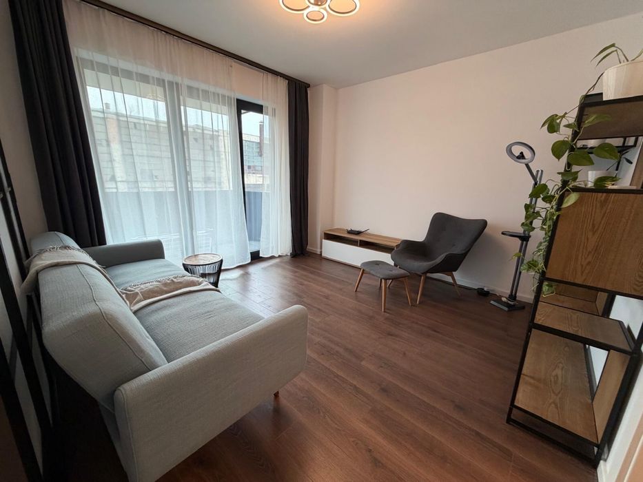Proprietar vand Apartament Liberty Residential bloc nou, 46 mp, 3 incaperi, parcare subterana, zona RIVUS, parc Feroviari, parc Armaturii