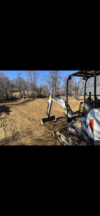 Mini excavator-fundatii, bransamente apa/canal/gaze, debarasare moloz