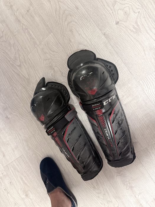 Щитки хоккейные ccm quick lite