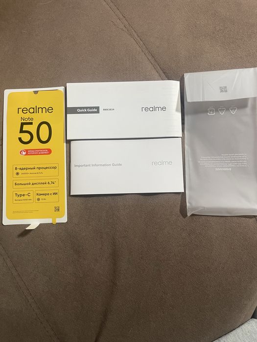 Realme note 50 новый
