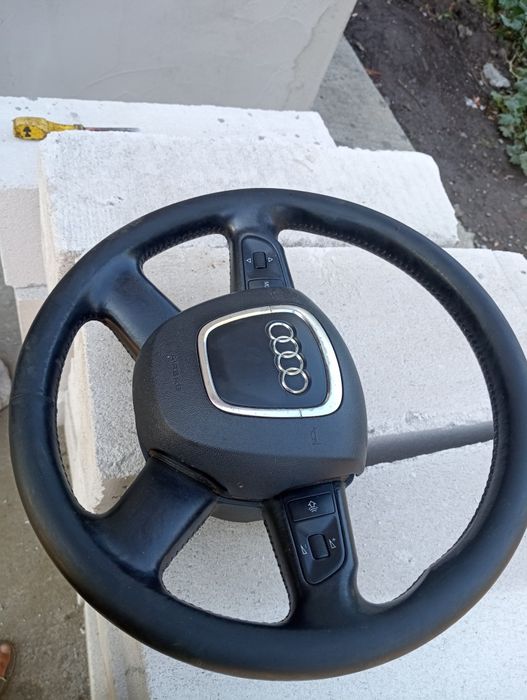 Volan piele cu comenzi și Airbag Audi A4 B6/B7/A6 C6