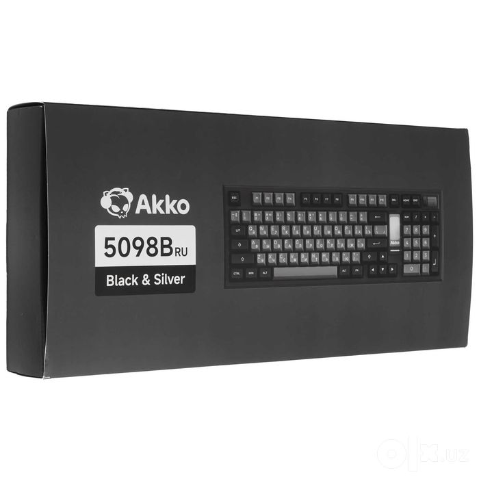 Клавиатура AKKO 5098B Plus Black & Silver