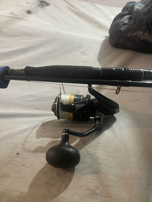 Сомски тъкъм Savage Gear SG2 и Shimano Spheros 6000