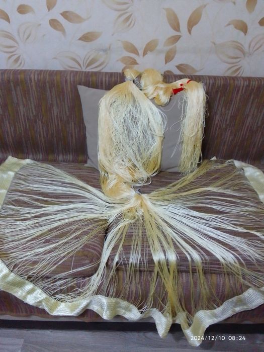 Тюль нитевая. Цена 6000т