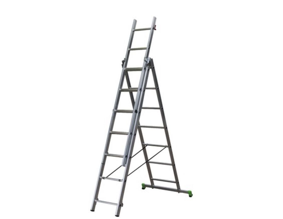 Scară aluminiu multifuncțională Classik 3 tronsoane 3x7 trepte