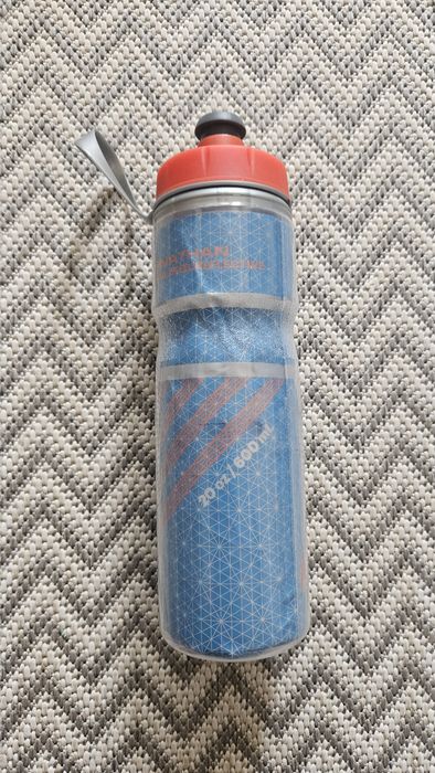 Нова бутилка Nathan Fire & Ice, 600 ml,  Изолирана и светлоотразителна.