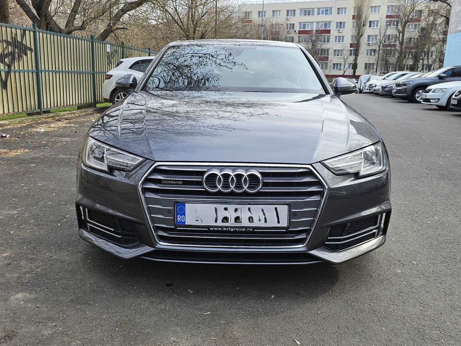 Audi A4 2.0 TDI Ultra 190CP Quattro / Automată / S-Line interior si exterior
