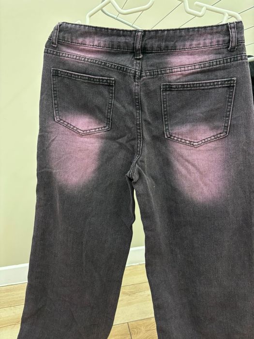 Джинсы асфальтного цвета S, M