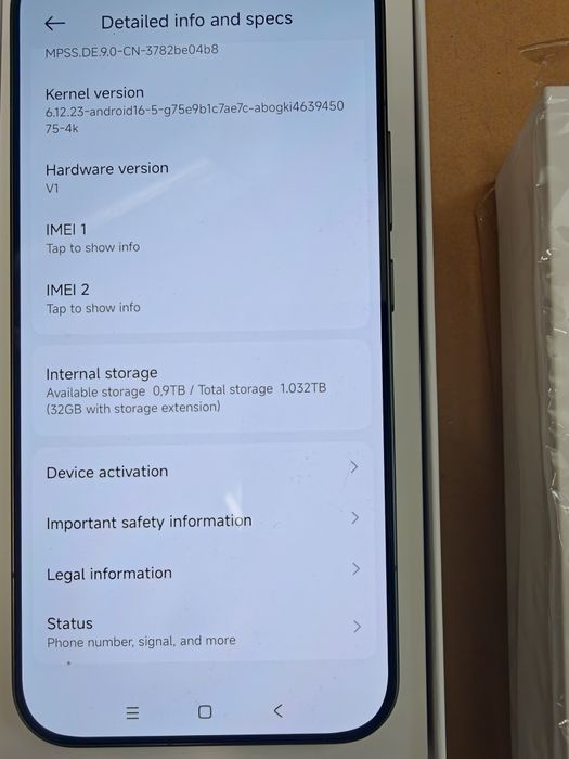 Чисто нов Xiaomi 17 Pro Max 16/1000GB Esim!