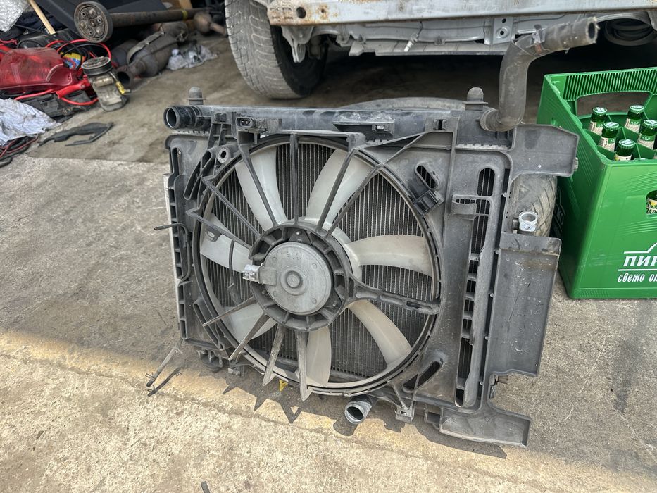 Перка охлаждане,Воден радиатор,Климатичен радиатор тойота ярис 1.4d4d