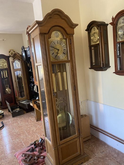 Pendule de pardoseala cu 3 greutai cu melodua Westminster
