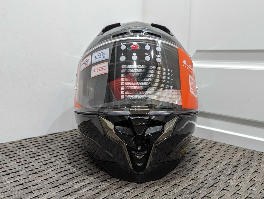 Casca moto LS2 Challenger Carbon, marime XS - ochelari de soare