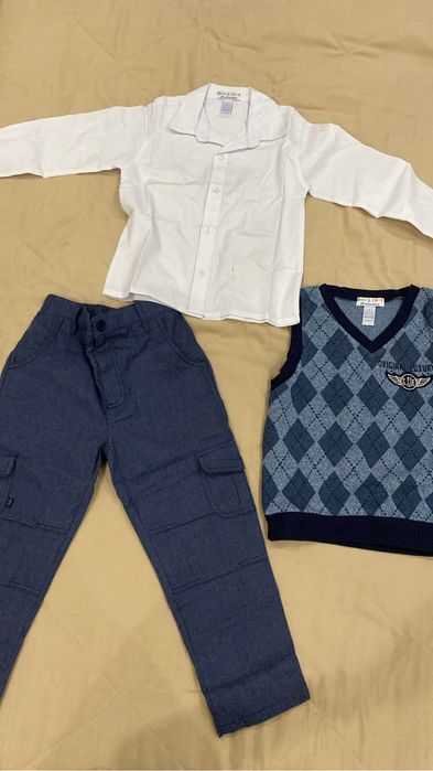 детская одежда, костюм. рубашка. новые