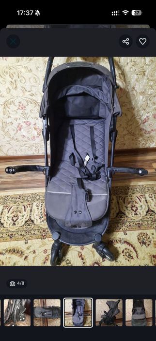 Коляска Mstar черный