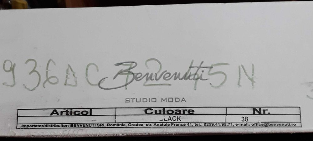 Cisme piele Benvenuti nr.38