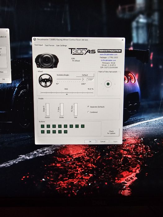 Volan Thrustmaster T300RS + Pedale T3PA + Suport volan