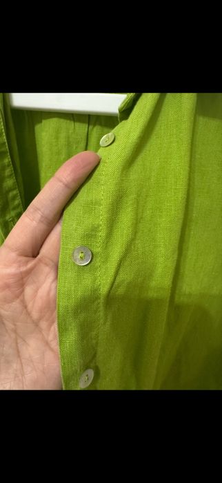 Льняная рубашка Massimo Dutti
