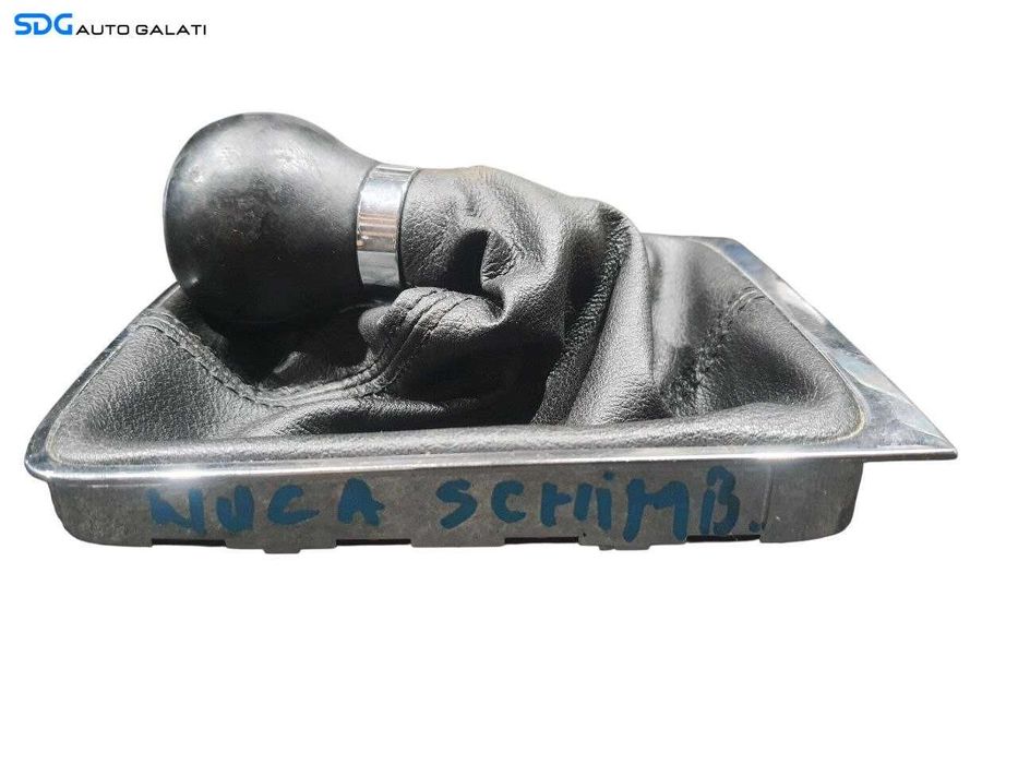 Nuca cu Manson Piele Schimbator Viteze Cutie Manuala 6 Trepte Volkswagen Passat B6 2005 - 2010 Cod 3C0711113E [N2960]