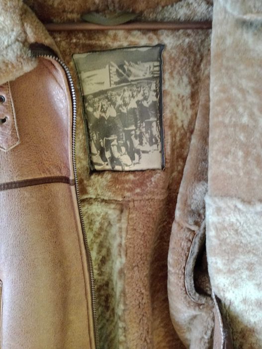 Автентичен Италиански АВИАТОРСКИ КОЖУХ B-3 Bomber