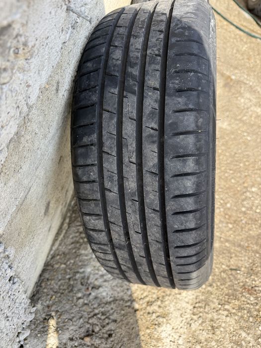 Jante aliaj CMS 5x112 r15 cu cauciucuri noi de vara