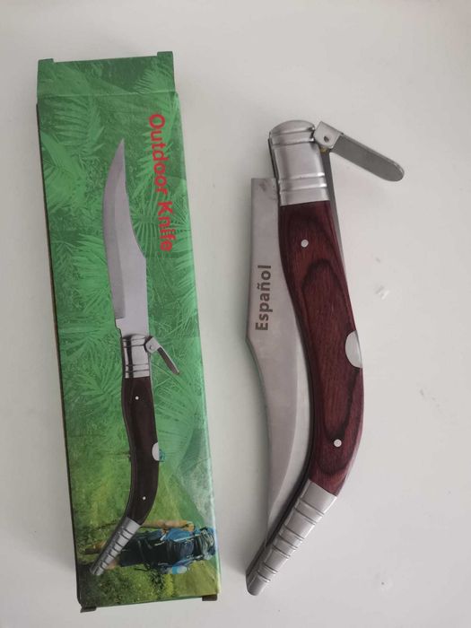 Criket Spaniol 38 cm , Cuțit Spaniol Vânătoare 38cm , nou in cutie