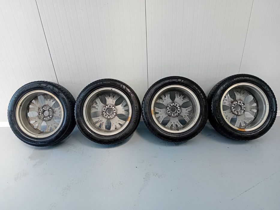 Лети Джанти Mitsubishi  18* 5х114.3*67.1* 7J*ET38+Зимни гуми 255/55/18
