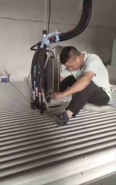 Аппарат для заливки ппу труб