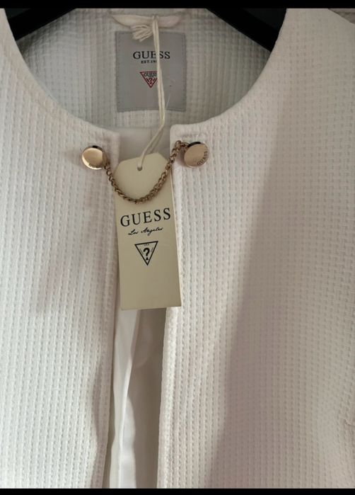 Sacoul alb Guess elegant