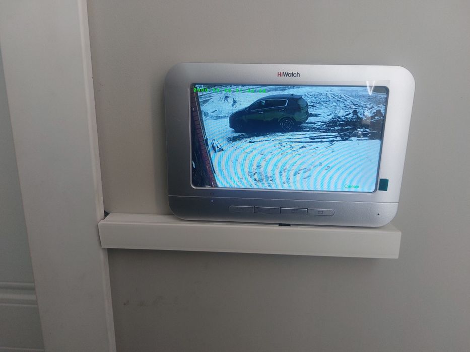 Установка частный дом видеодомофон