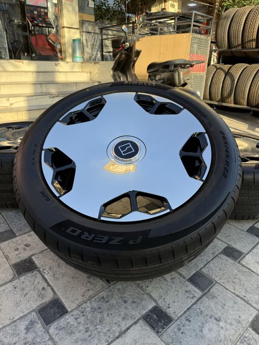 Zeekr X9 arginal 285/45/22 diska balon yengi treilerda kegan maasla