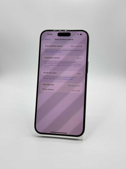 Amanet Lucky Gold VITAN / Iphone 15 PRO MAX / 256 GB 88% BAT / Factura / Garantie #53990