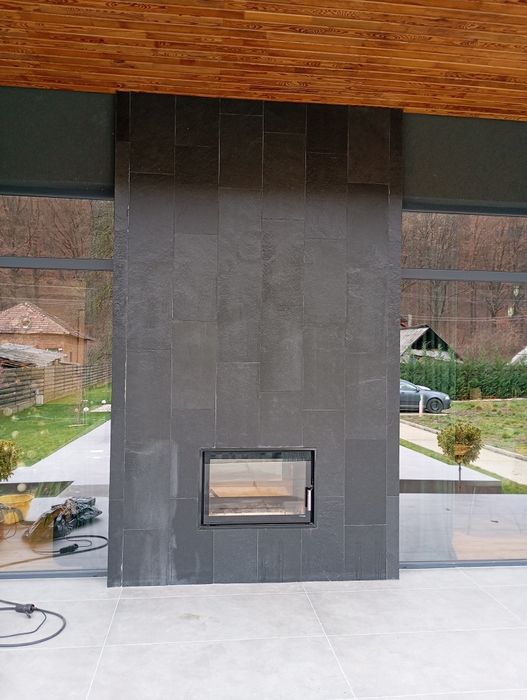 Șemineu ardere naturală (lemn)