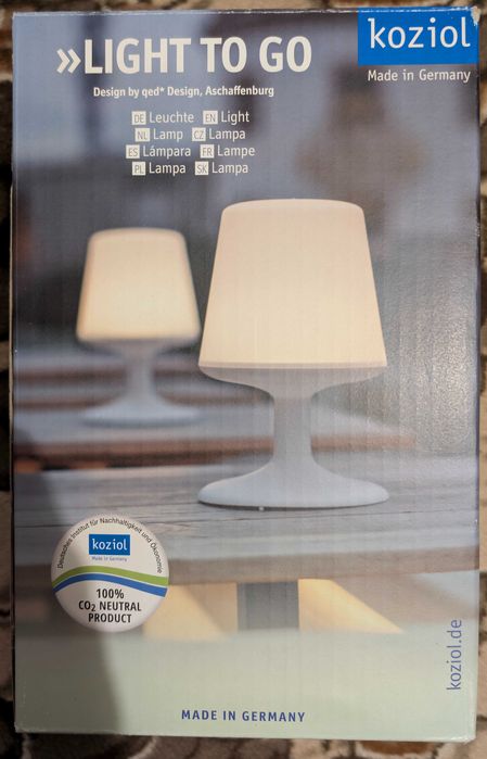 Lampa fara fir LIGHT TO GO, KOZIOL