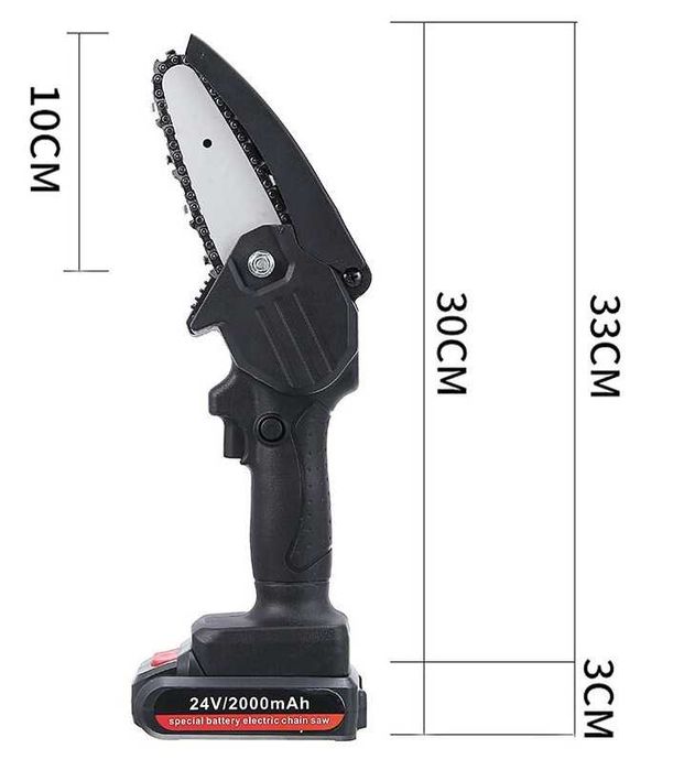 Электрическая цепная пила аккумуляторе Lithium single hand saw 24  im9