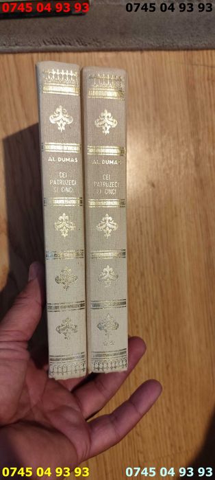 carte carti 2 vol Al. Dumas cei patruzeci si cinci pret pe ambele