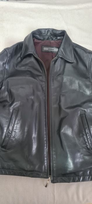 Jacheta de piele naturala model clasic