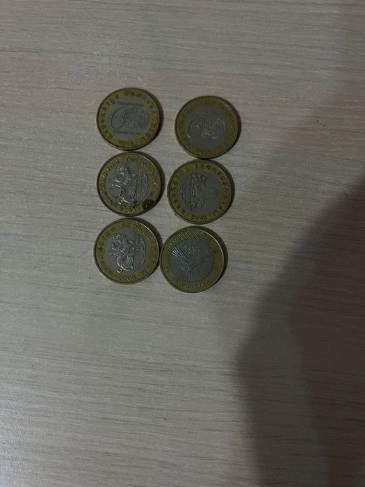 Коллекционные монеты 100 тенге