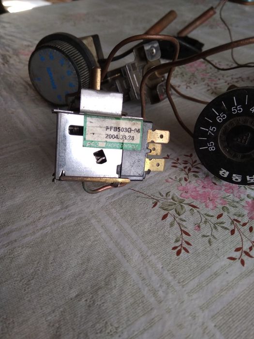 Датчики капиллярные и терморегулятор для котла