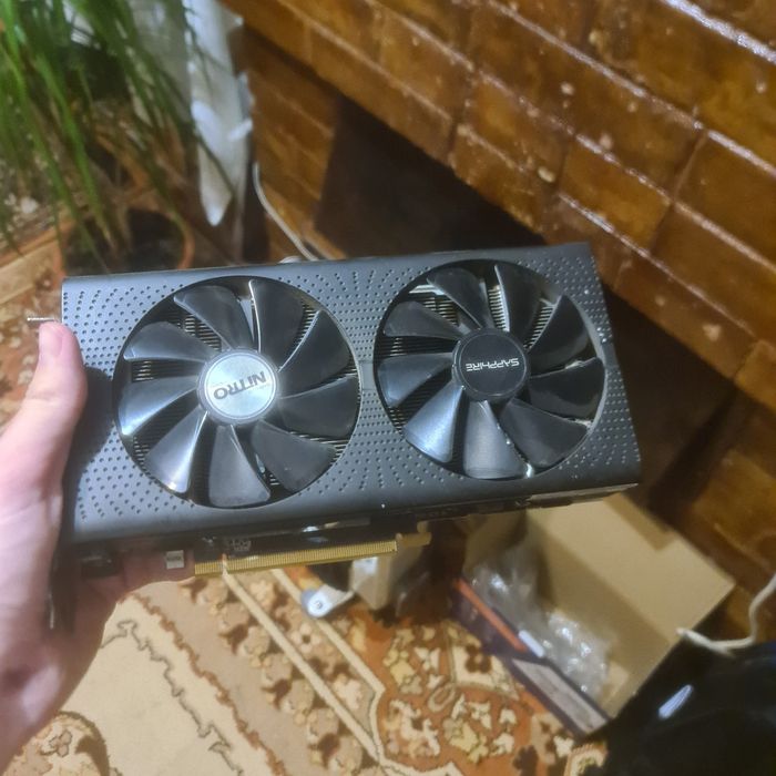 Видеокарта Rx 580 8гб sapphire pulse