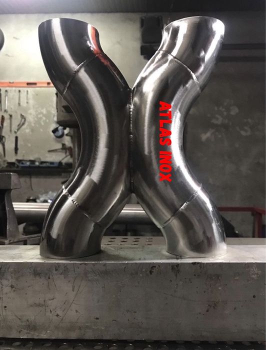 Teava inox Aisi 304 63mm 76 mm 90 mm Auto Evacuare