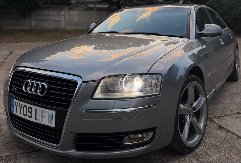 AUDI A8 - FaceLift - 2009 - 3.0 TDI - Quattro - V6 - 4x4 - Automat - Xenon - Led - 4 Zone de clima - Acte valabile - Carte Intreaga - ETC ETC ETC