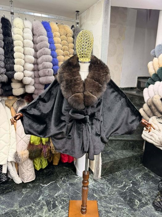 Haină de blană naturală