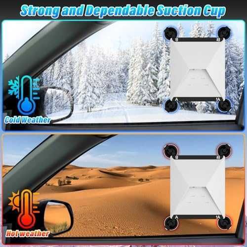 Нова стойка Starlink Mini вендуза монтаж за кола, кемпер, лодка