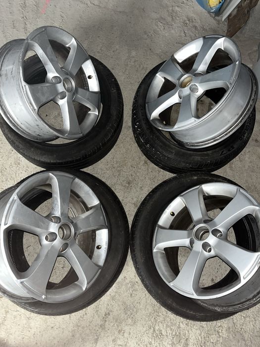 Jante  originale VW + anvelope (Pirelli, Michelin) r17