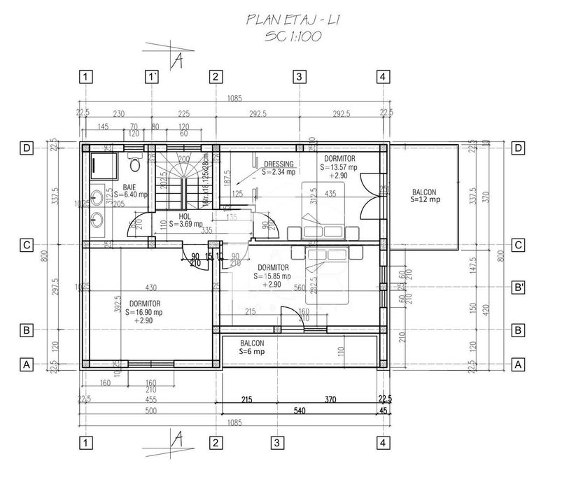 Vila cu 4 camere, cartier nou, Paulesti