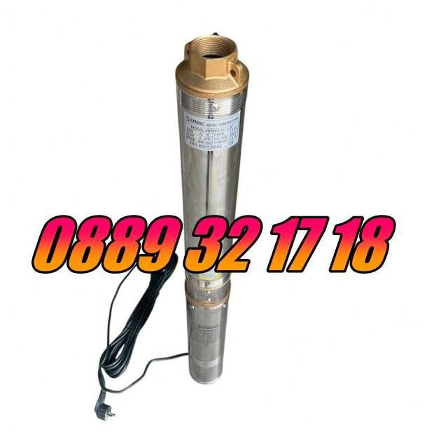 Турбинна водна помпа 1000W, дълбочинна сондажна помпа с турбина 1.5"