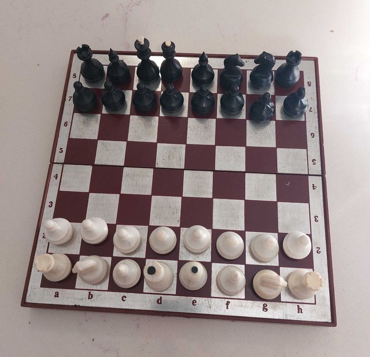 Шахматы магнитные СССР. Дорожные