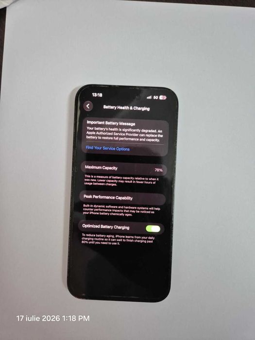 iPhone 14 Pro Max 128GB Space Black | Full Box | Folie silicon + Folie sticlă extra | Husă Mobilfox